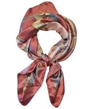 Cachecol feminino vintage Jiaying pescoço ou cabeça rosa verde azul padrão de cinto JH794 comprar usado  Enviando para Brazil