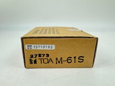 Toa 61s microphone for sale  Oroville