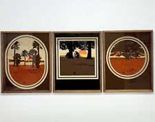 Vtg paintings glass for sale  Acworth