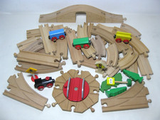 Wooden train track for sale  UK
