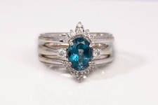 Ladies blue topaz for sale  San Diego