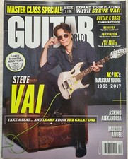 Usado, Guitar World Magazine STEVE VAI MASTER CLASS!  MALCOLM YOUNG TRIBUTE. Feb. 2018 comprar usado  Enviando para Brazil