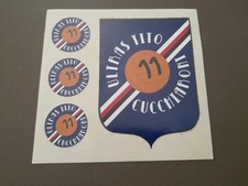 Foglietto adesivi ultras usato  Genova