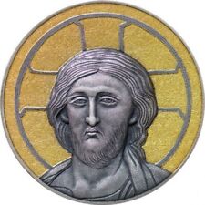 Pantocrator 2 uncje Antyczne wykończenie Srebrna Moneta 5$ Niue 2022 na sprzedaż  PL