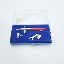 Aerógrafo vintage Paasche tipo V em caixa de plástico com tampa escova de ar comprar usado  Enviando para Brazil
