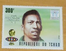 Selo PELE - 1978 Republique du Tchad 300F Copa do Mundo '78 Argentina, usado comprar usado  Enviando para Brazil