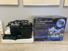 Mr Christmas Lights and Sounds of Christmas modelo 67791 show de luzes ao ar livre em excelente estado usado comprar usado  Enviando para Brazil
