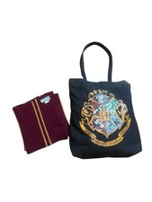 Cachecol Harry Potter feito na Escócia Griffindor 100% lã/bolsa tote vintage comprar usado  Enviando para Brazil