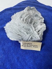 Placa mineral de cristal natural Cleavelandita 774 g Brasil mina de Pederneira comprar usado  Enviando para Brazil