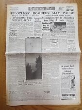 Ww2 newspaper montgomery for sale  NORWICH