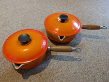 Creuset saucepans lids for sale  BARNSTAPLE