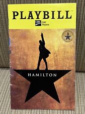 Hamilton playbill cibc for sale  Chicago