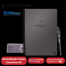 Rocketbook Fusion Executive A5 - Papel pontilhado - Preto comprar usado  Enviando para Brazil