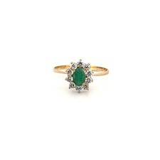 Bague pompadour jaune d'occasion  Paris I