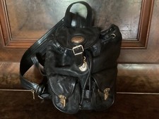 Vintage leder rucksack gebraucht kaufen  Overath