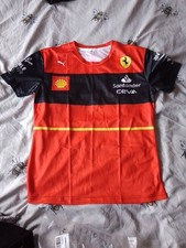 Replica ferrari shirt for sale  BIRMINGHAM