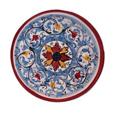 Piatto decorato mano usato  Caltagirone