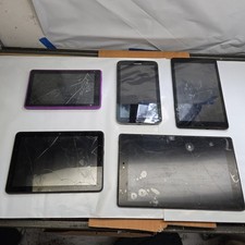 Lote de 5 tablets de marca mista para reparo de peças ASIS tela rachada Samsung Amazon comprar usado  Enviando para Brazil