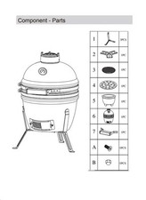 Habitat mini kamado for sale  UK