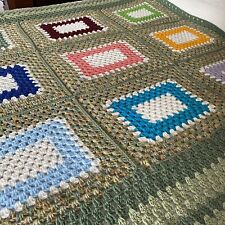 Granny square afghan for sale  Somerset