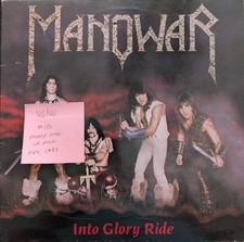 Manowar Into The Glory Vinyl Record VG/VG MFN6 1983 1st Press comprar usado  Enviando para Brazil
