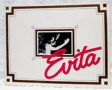 Evita Broadway Theater Souvenir Program Songbook 1980 Eva Peron To24, usado comprar usado  Enviando para Brazil