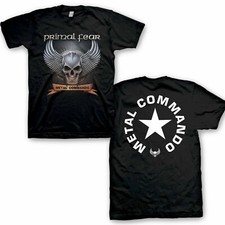 CAMISA OFICIAL PRIMAL FEAR cd cvr METAL COMMANDO XXL nova entregando sete selos comprar usado  Enviando para Brazil