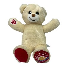 Build-A-Bear Teddy Bear 2019 Dia Nacional do Urso de Pelúcia Cor Marfim 17” Comprimento comprar usado  Enviando para Brazil