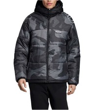 Jaqueta Bombardeiro Adidas Masculina RYV Camuflada, Cinza, P comprar usado Jaqueta Bombardeiro Adidas Masculina RYV Camuflada, Cinza, P comprar usado  Enviando para Brazil