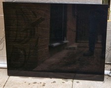 Black quartz splashback for sale  PRESTON