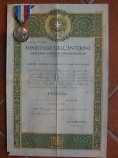 Attestato diploma medaglia usato  San Casciano in Val di Pesa