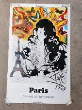 Affiche publicitaire vintage d'occasion  Amiens-