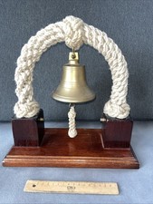 Maritim glocke messing gebraucht kaufen  Schönwalde