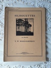 Silhouettes piano f.w. for sale  DOVER