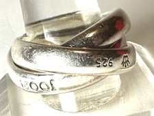 Massiver dreifach ring gebraucht kaufen  Augsburg