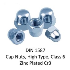 Dome nuts m10 for sale  BOGNOR REGIS