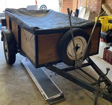 Brakedtrailer 8x4 feet for sale  SPALDING