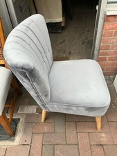 Grey velvet bedroom for sale  CHATHAM