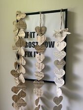 Vintage hearts paper for sale  LINCOLN