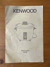 Instruction manual kenwood for sale  WIGTON