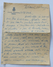 Lettera dalla stazione usato  Tramonti
