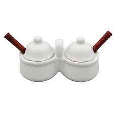 White ceramic condiment for sale  Berea