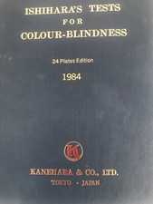 Ishihara book plates for sale  NORWICH