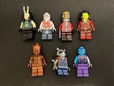 Lote de minifiguras LEGO Marvel Guardiões da Galáxia (Groot, Senhor das Estrelas e mais!) comprar usado  Enviando para Brazil