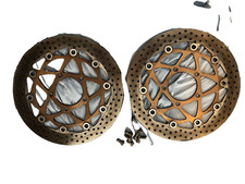 MV AGUSTA F4 750 BRUTALE ROTORES DE FREIO DIANTEIRO 320MM E PARAFUSOS DE MONTAGEM 1000, usado comprar usado MV AGUSTA F4 750 BRUTALE ROTORES DE FREIO DIANTEIRO 320MM E PARAFUSOS DE MONTAGEM 1000, usado comprar usado  Enviando para Brazil