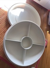 Tupperdosen creme unterteilung gebraucht kaufen  Schlitz