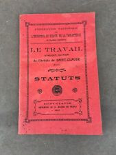 Ancien livret syndicat d'occasion  Arinthod