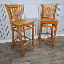 Pair retro wooden for sale  SPILSBY
