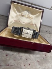 Vintage 1950s Lord Elgin Relógio de Mostrador Limpo Folheado a Ouro Branco 23j E Caixa comprar usado  Enviando para Brazil