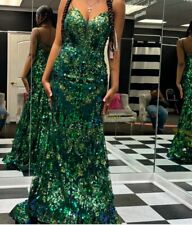 Green sequin prom for sale  Clayton